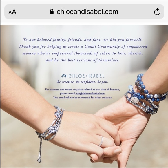 Chloe + Isabel Navy Rope Chunky Statement Necklace - Picture 8 of 9